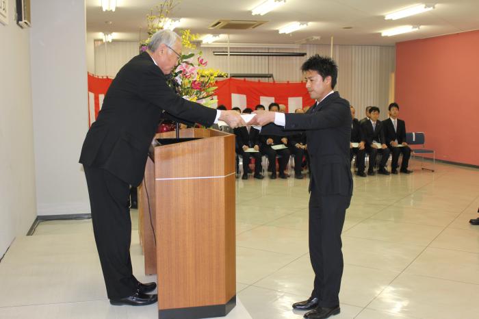 皆勤賞　北川　信仁　　　　　　　　　　　（名古屋上下水道総合サービス㈱）