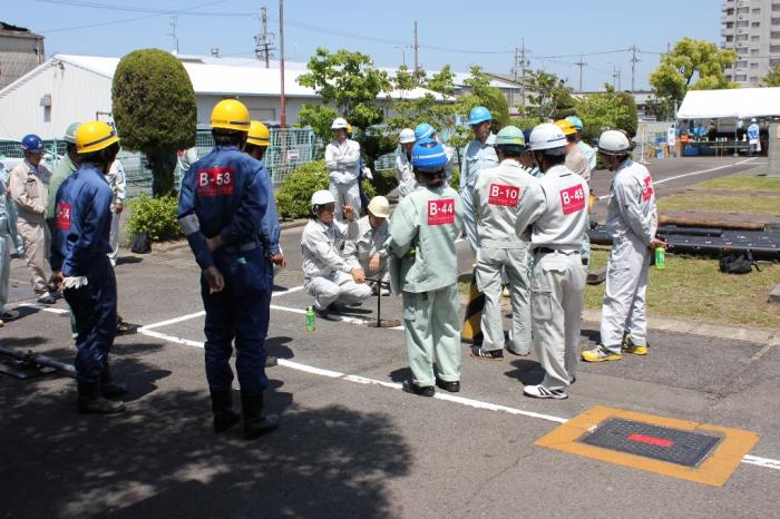 ④-1 止水栓操作訓練