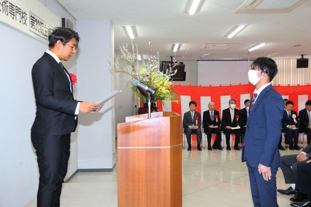 　　　名古屋市長賞　宮田 祥平さん　　　　　（名古屋上下水道総合サービス㈱）