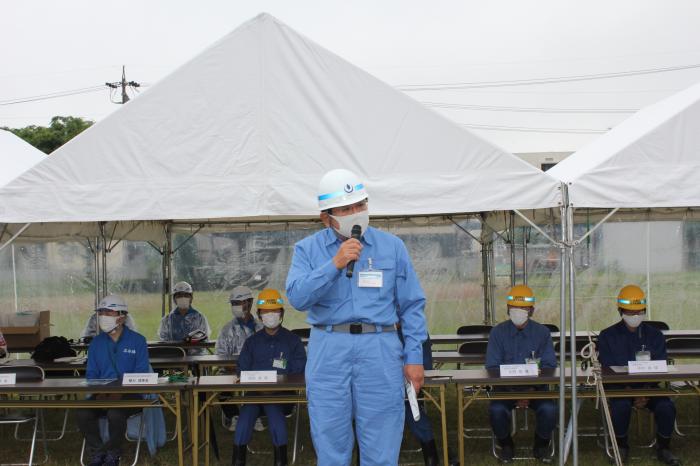 　　　　名古屋上下水道総合サービス㈱　　社長　丹下 昌彦　様 挨拶